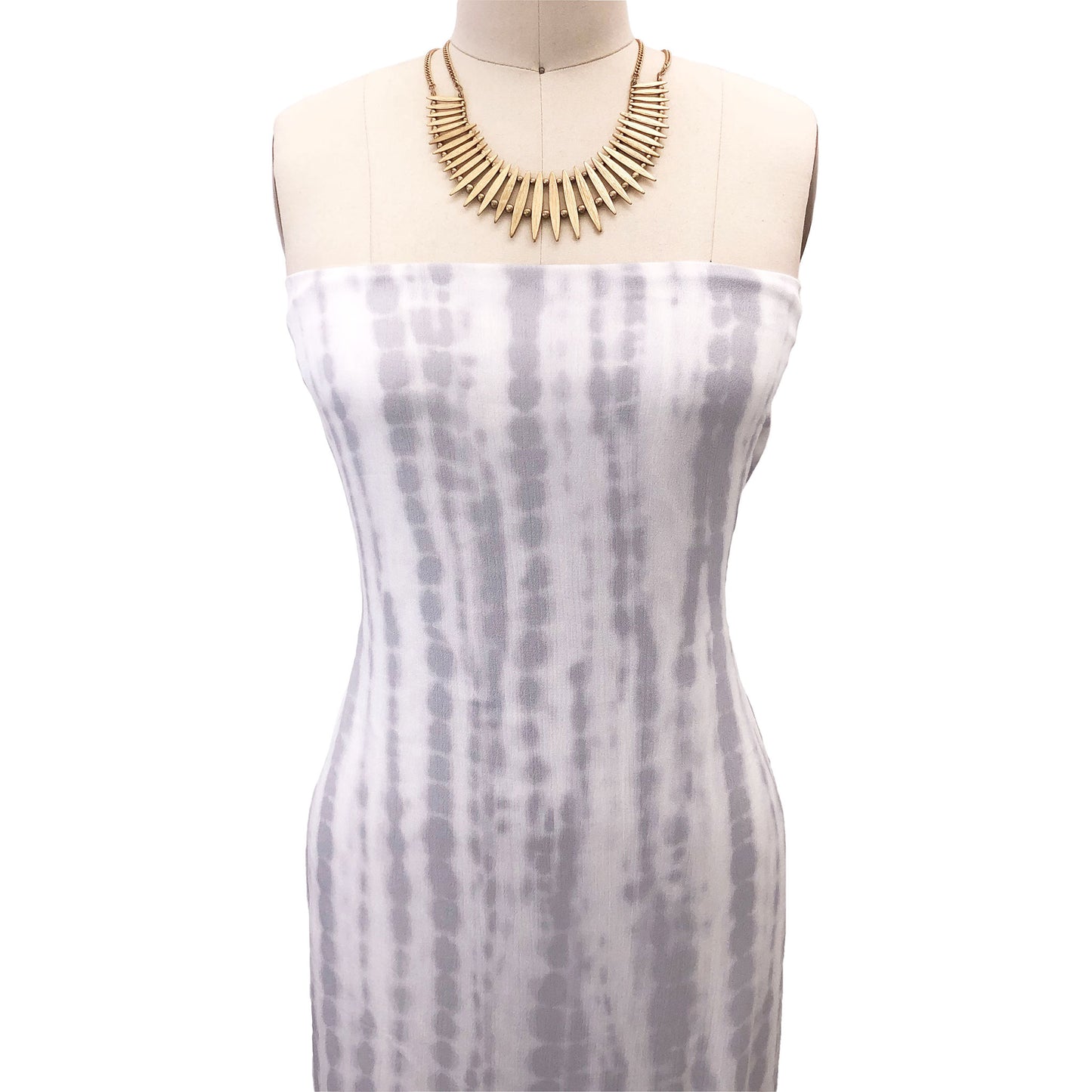 P-275-636-OFF-WHITE-SILVER - PRINTED CREPON 100% RAYON CREPON