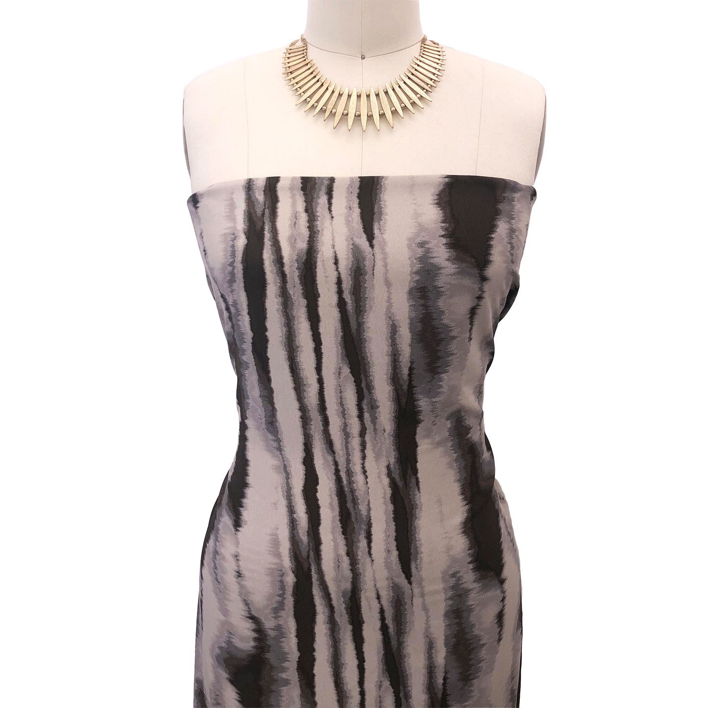 P-2833-754-PEARL-HOT-CHOCO - PRINTED POLY MOROCCAN 100% POLY