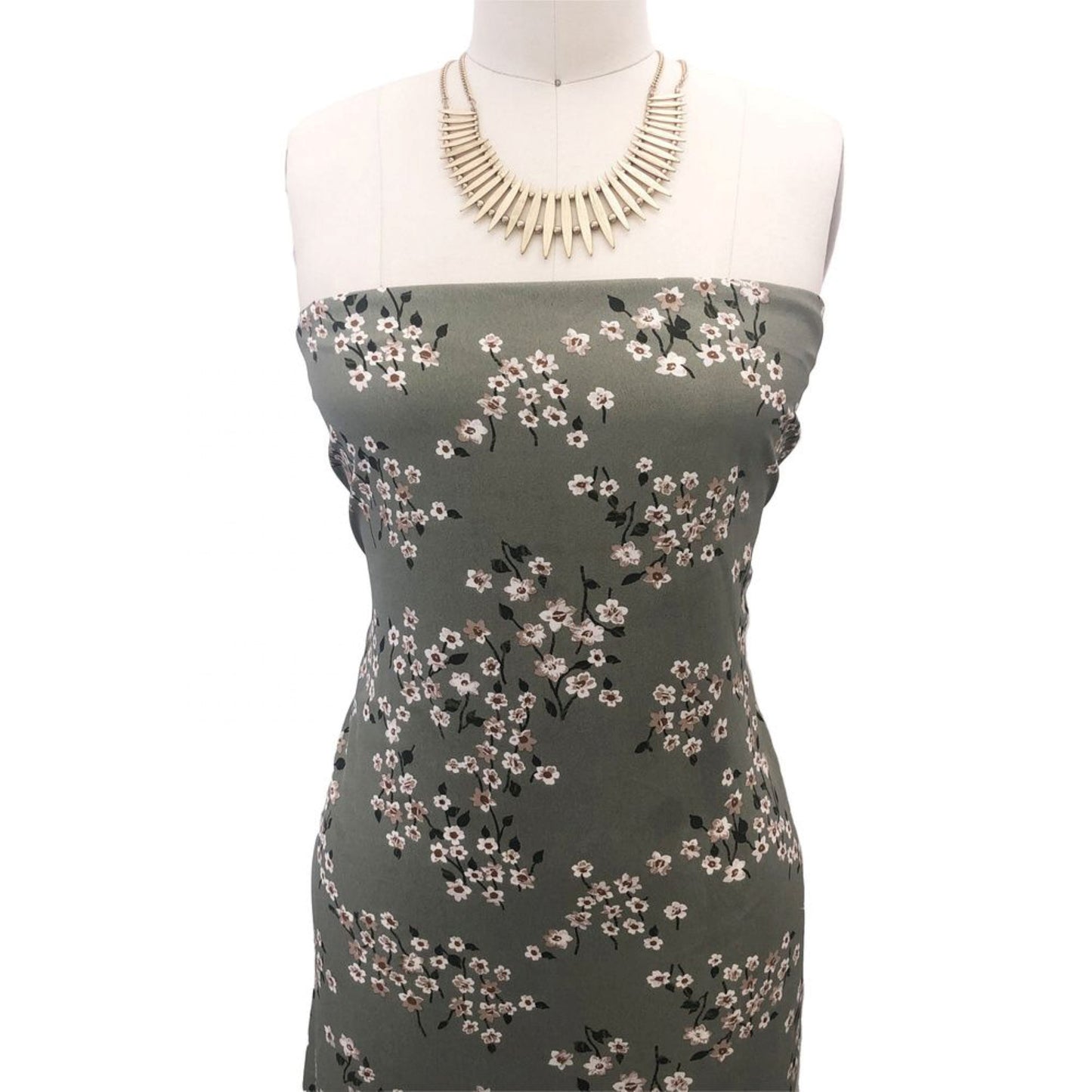 P-2889-754-SAGE-NEUTRAL - PRINTED POLY MOROCCAN 100% POLY