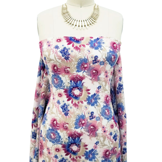 P-295-636-OFF-WHITE-MAUVE - PRINTED CREPON 100% RAYON CREPON