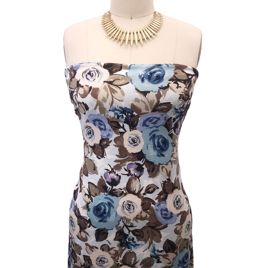 P-2964-668-PALE-BLUE-AQUA-BLUE - PRINTED DTY 92% POLY 8% SPANDEX DTY DOUBLE SIDED BRUSH