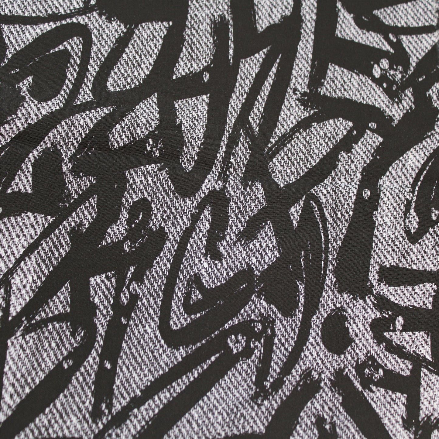 P-2975-698-CHARCOAL-BLACK - PRINTED RAYON CHALLIS 100% RAYON CHALLIS