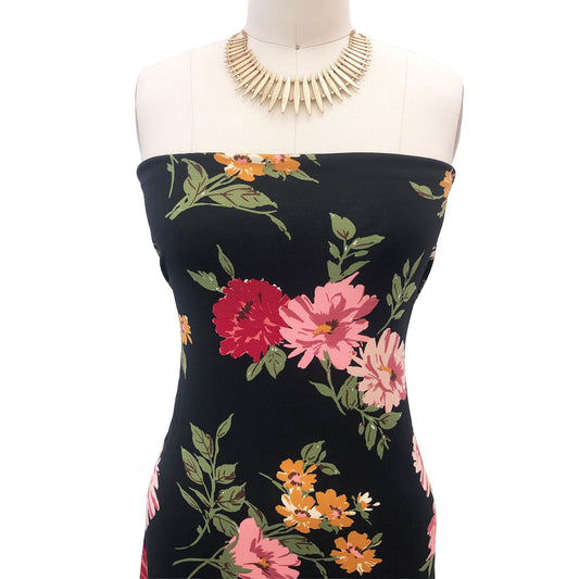 P-3076-450-BLACK-RED - PRINTED ITY 96% POLY 4% SPANDEX