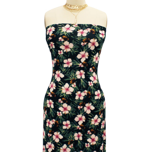 P-315-HVY-RSJ-BLACK-BLUSH - PRINT RSJ 95% RAYON 5% SPANDEX JERSEY