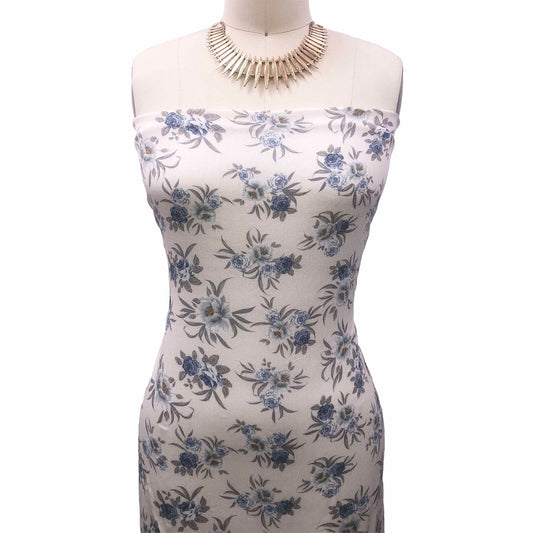 P-3241-636-CREAM-GREY PRINTED CREPON 100% RAYON CREPON