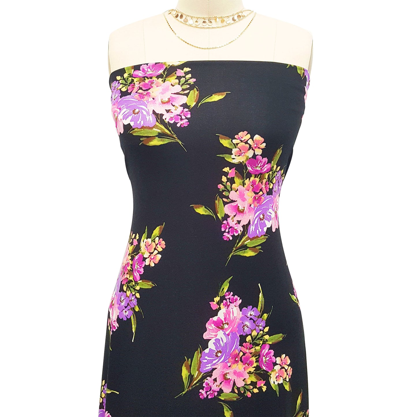 P-61-B-HVY-RSJ-BLACK-PINK - PRINT RSJ 95% RAYON 5% SPANDEX JERSEY