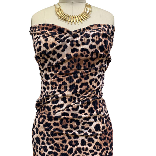 P-801-772-BLACK-CHOCO - 95% POLY 5% SPANDEX VELVET BURNT-OUT RIB