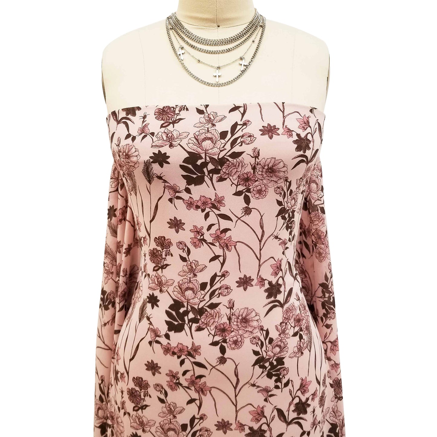 P-93-502-PINK-MAUVE - PRINTED 100% POLY CHELSEA CHIFFON