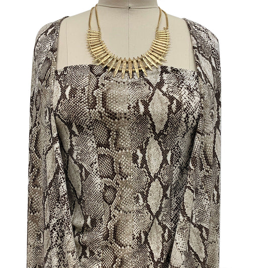 P-954-703-OFFWHITE-NEUTRAL - PRINTED TWIST CREPE 92% POLY 8% SPANDEX