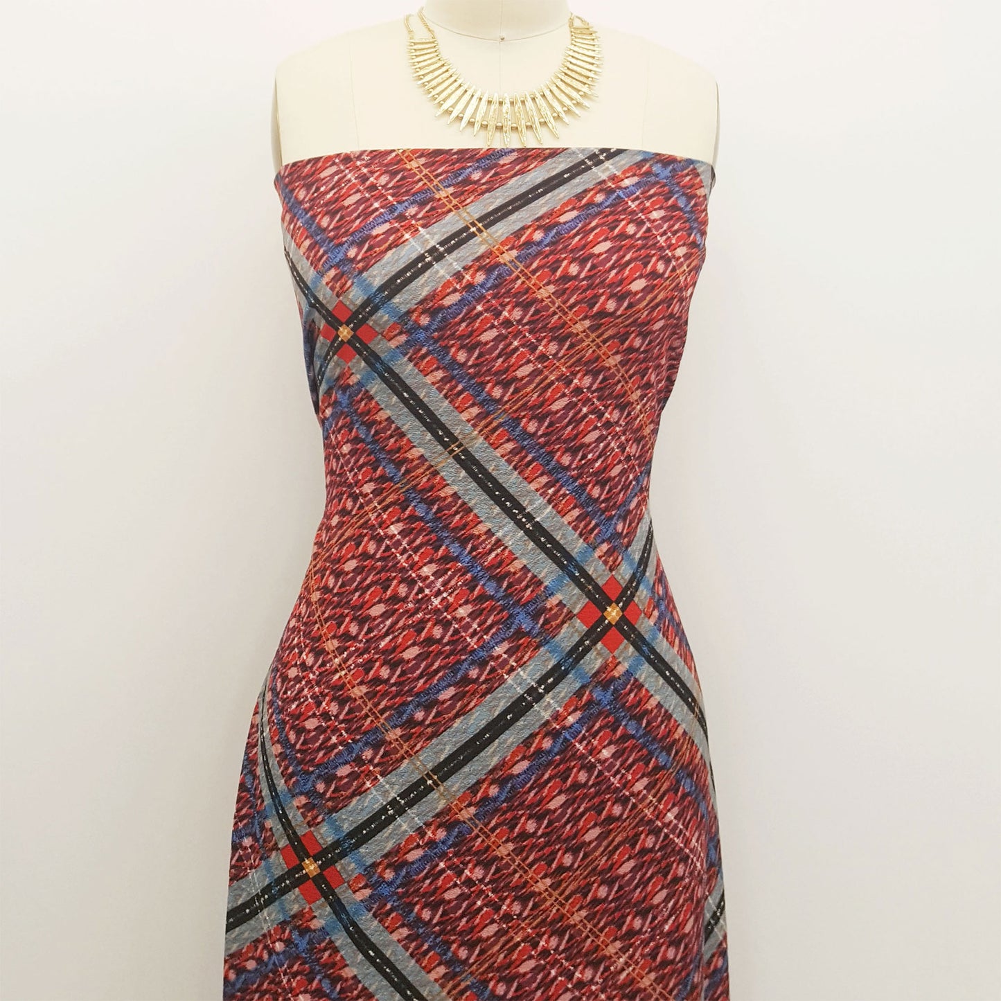 PD-681-586-CHOCOLATE-TOMATO - PRINTED CREPE CHIFFON 97% POLY 3% SPANDEX