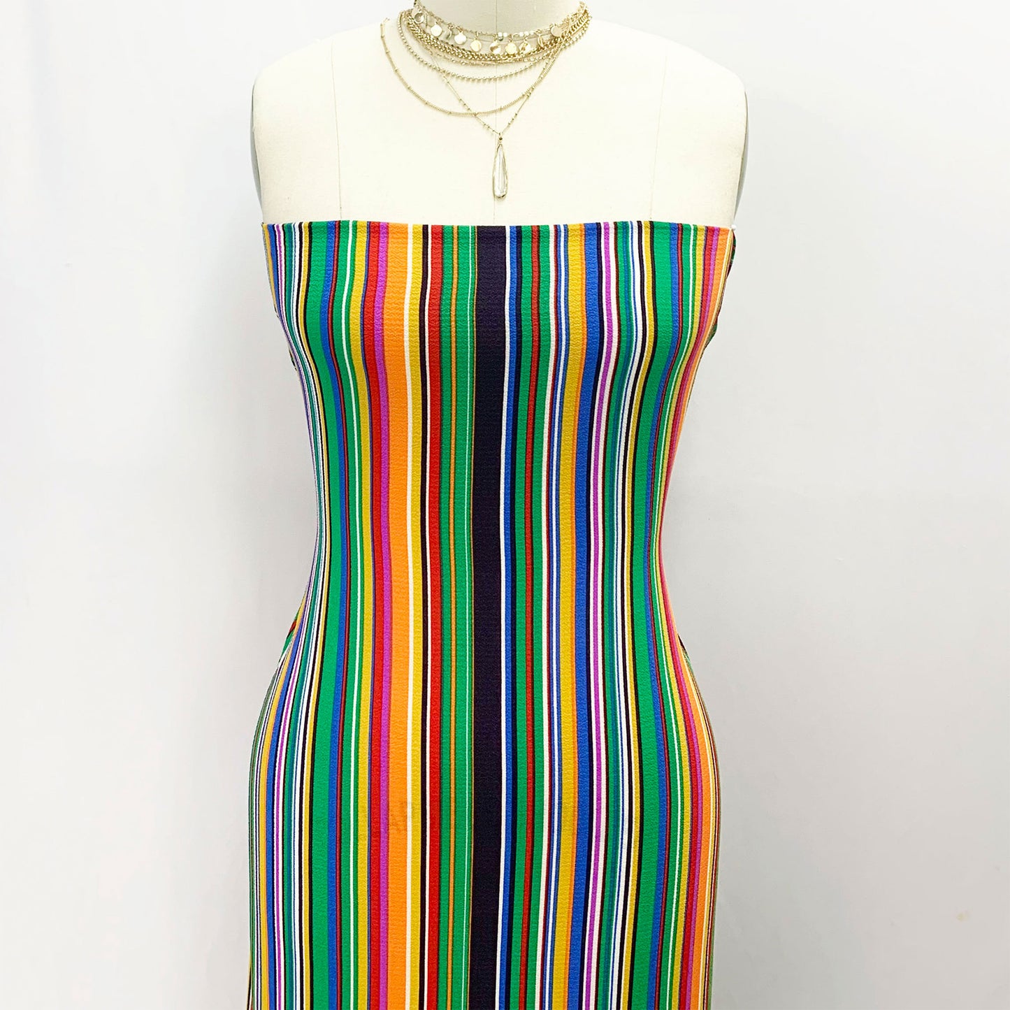 PD-706-586-KELLY-GREEN-GOLD - PRINTED CREPE CHIFFON 97% POLY 3% SPANDEX