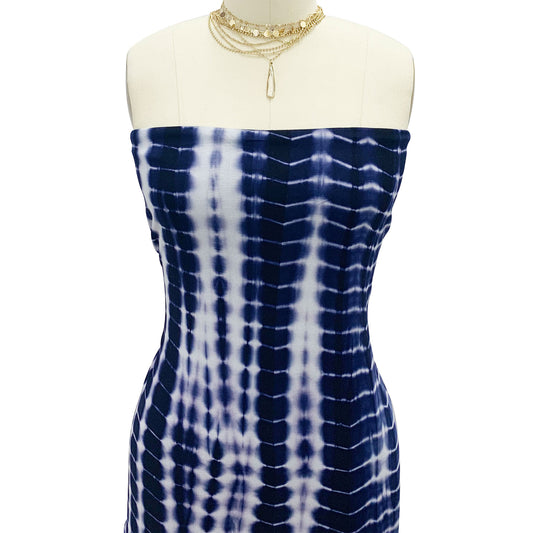 PT-1500-HVY-RSJ-NAVY-DENIM - HAND TIE DYE RSJ 95% RAYON 5% SPANDEX JERSEY