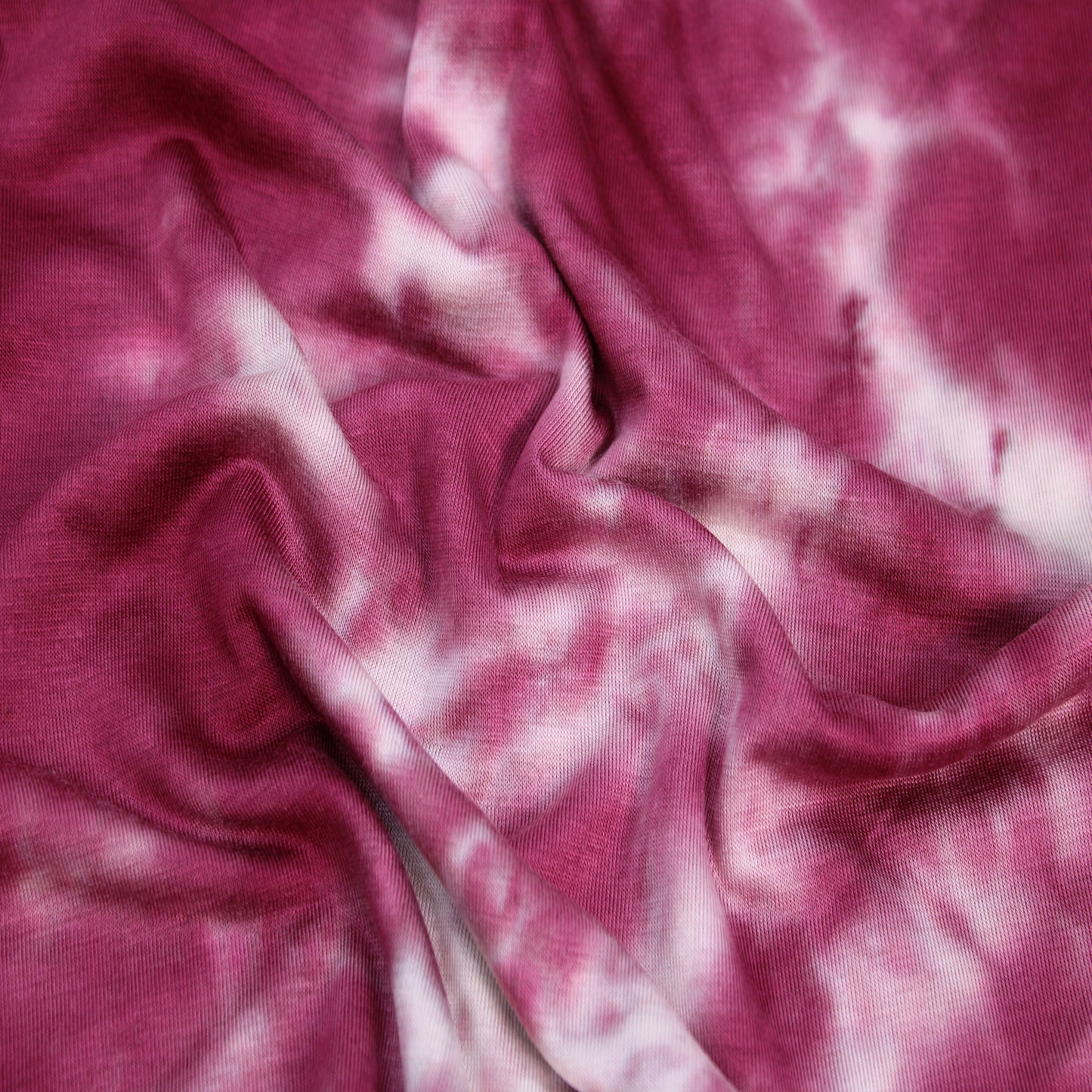 PT-1501-HVY-RSJ-BURGUNDY - HAND TIE DYE RSJ 95% RAYON 5% SPANDEX JERSEY