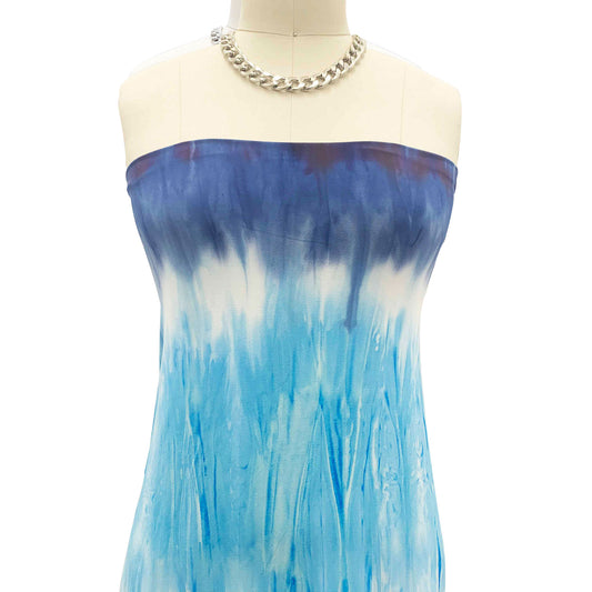 PT-2409-668-APT-2408-668-HONEY-GOLD-CHARCOALQUA-INDIGO - HAND TIE DYE 92%POLY 8%SPANDEX DTY DOUBLE SIDED BRUSH