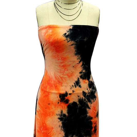 PT-808-668-CHARCOAL-FLAME - HAND TIE DYE 92%POLY 8%SPANDEX DTY DOUBLE SIDED BRUSH