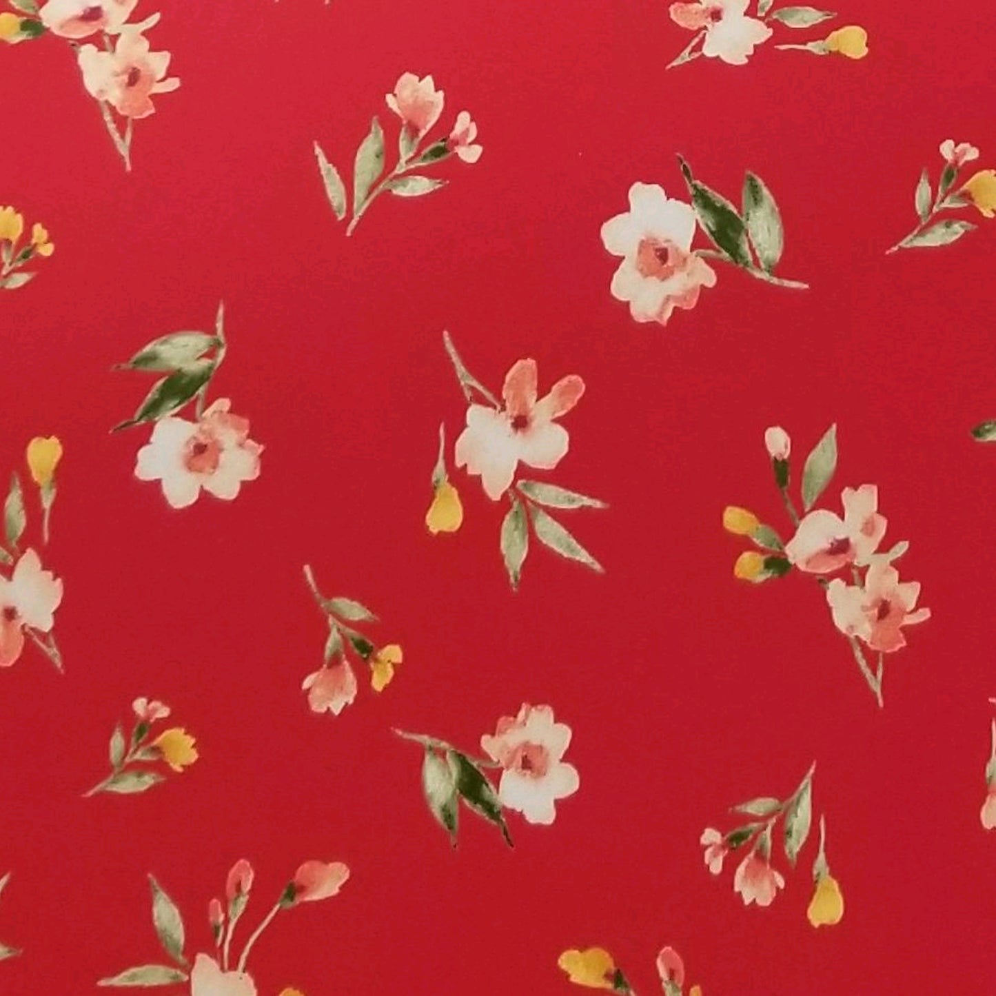 PZ-1461-586-Z-RED-PEACH - PRINTED CREPE CHIFFON 97% POLY 3% SPANDEX