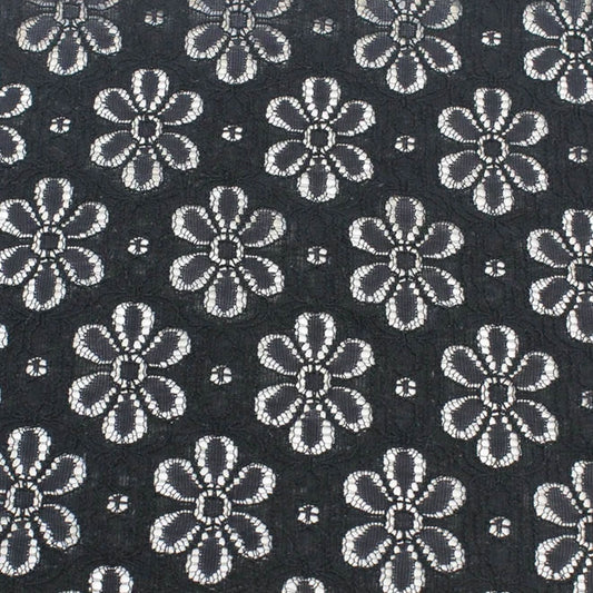 377-LACE 35% NYLON 65% COTTON