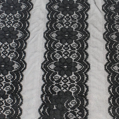 396-LACE 50% NYLON 40% POLY 10% SPANDEX