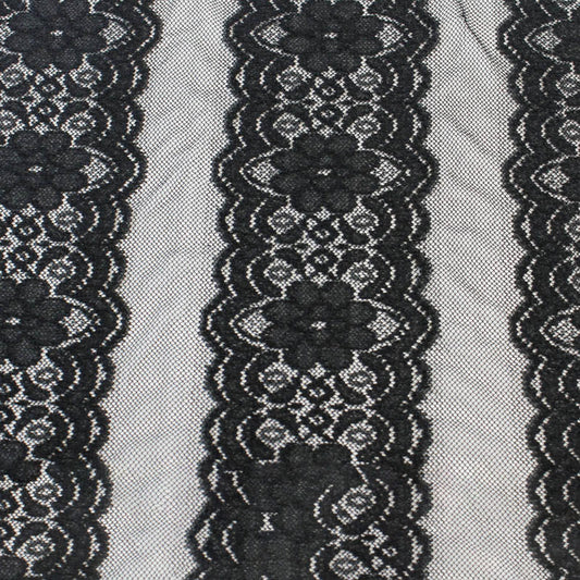 396-LACE 50% NYLON 40% POLY 10% SPANDEX