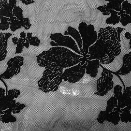 541-LACE EMB NYLON COTTON