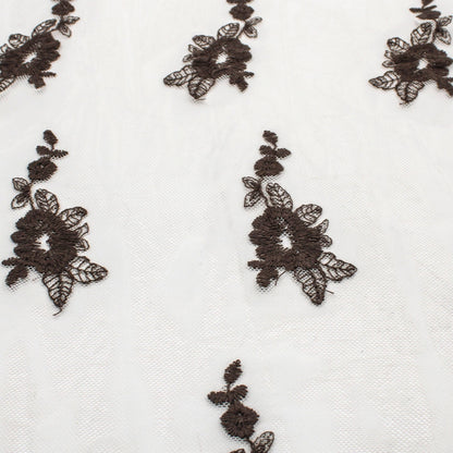 564-LACE EMB 100% NYLON COTTON EMBROIDERED