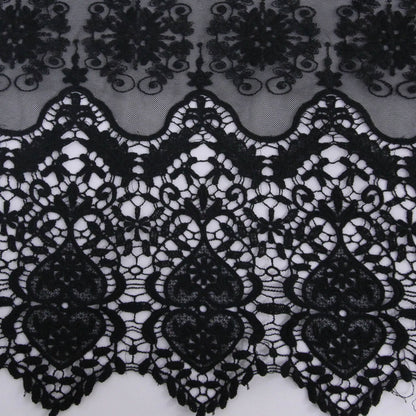 565-LACE EMB 100% NYLON COTTON EMBROIDERED