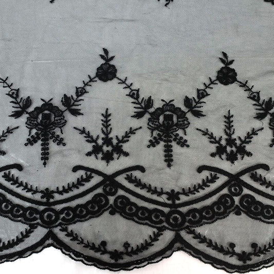 575-LACE 100% NYLON EMBROIDERED