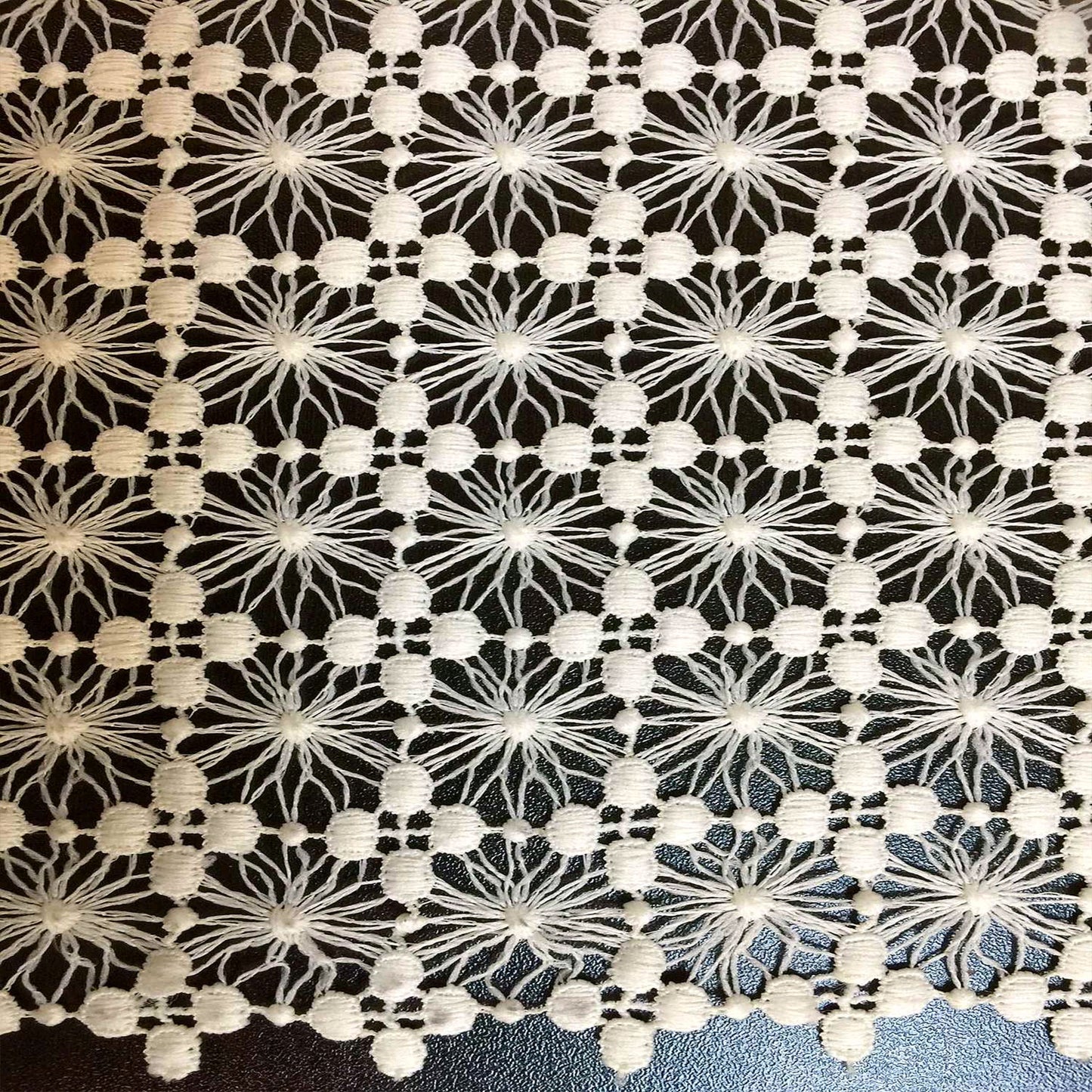 609-LACE 100% POLY CHEMICAL