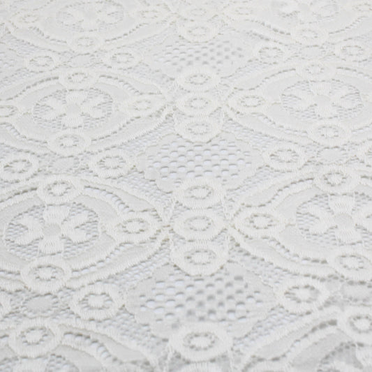 614-LACE 90% NYLON 10% SPANDEX