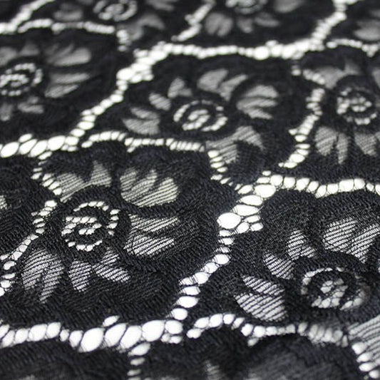 648-LACE 90% NYLON 10% SPAN
