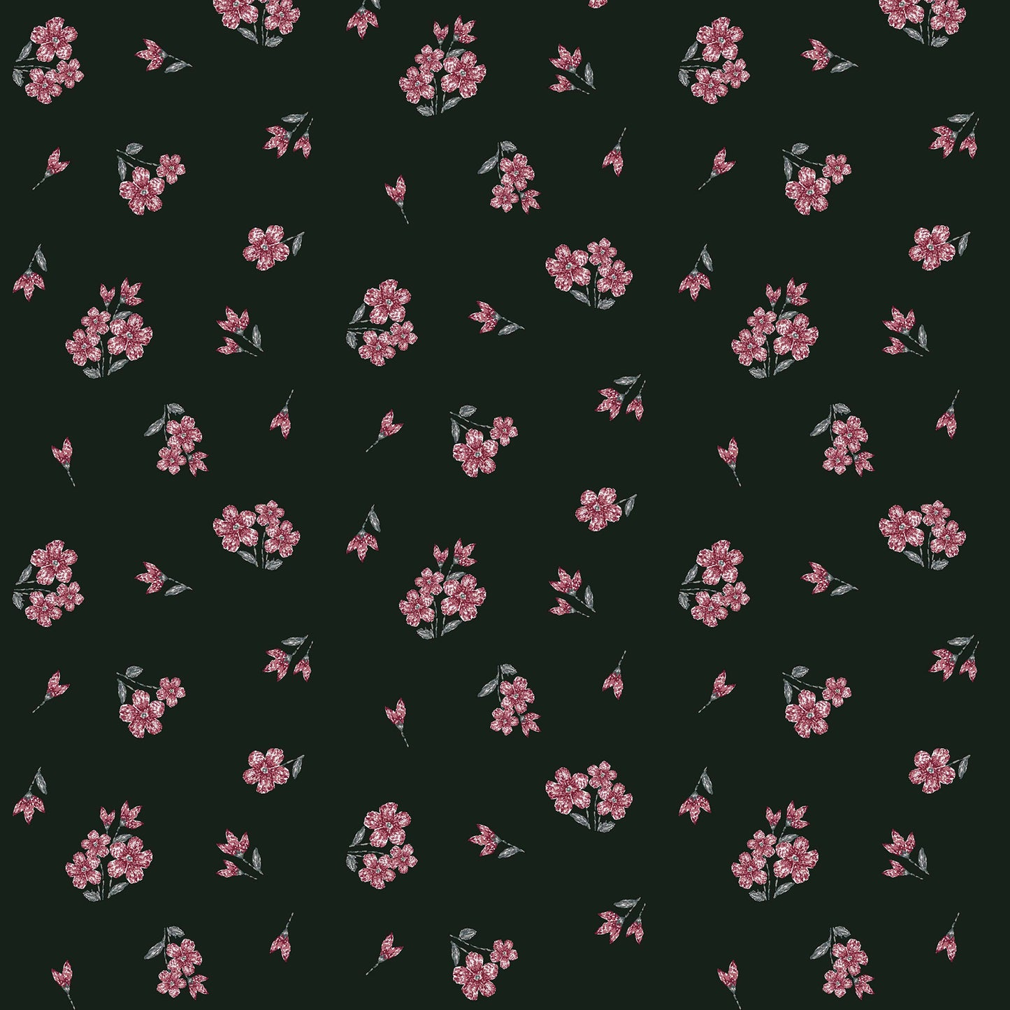 DP-10004-RIND-BLACK-RED - PRINTED RIND CREPE SP 100% POLYESTER