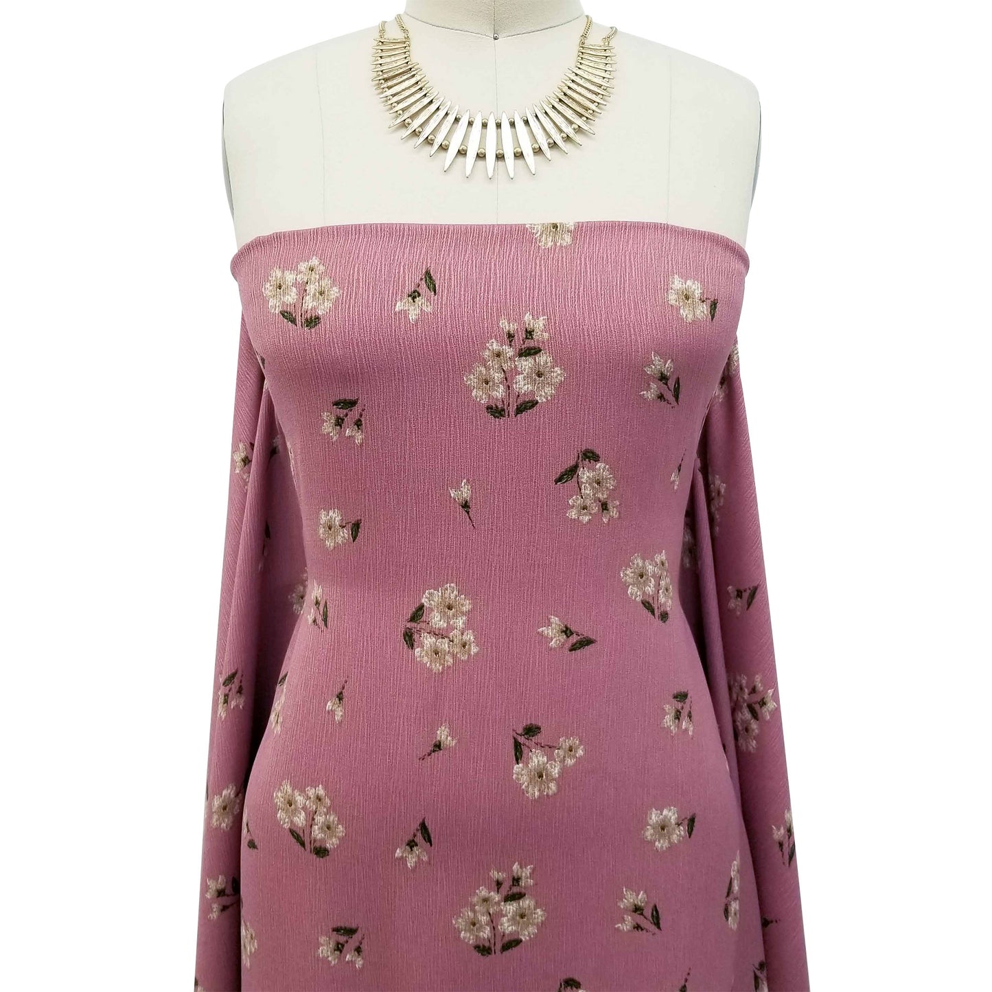 DP-10004-RIND-MAUVE-TAUPE - PRINTED RIND CREPE SP 100% POLYESTER