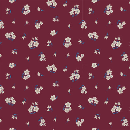 DP-10004-RIND-WINE-TAUPE - PRINTED RIND CREPE SP 100% POLYESTER