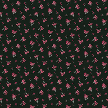 DP-10005-504-BLACK-RED - PRINTED WOOL DOBBY 100% POLYESTER