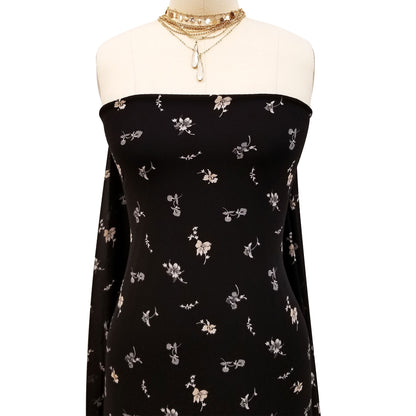 DP-10008-502-BLACK-NEUTRAL - PRINTED 100% POLY CHELSEA CHIFFON