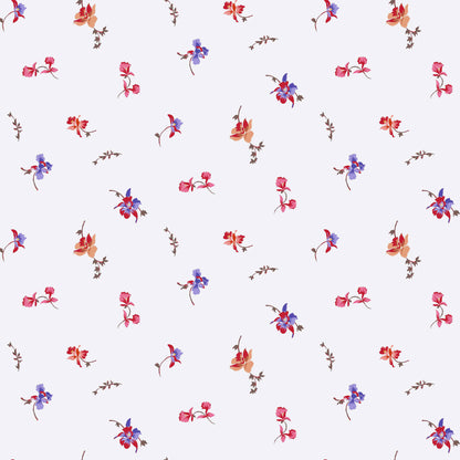 DP-10008-502-OFFWHITE-RED - PRINTED 100% POLY CHELSEA CHIFFON