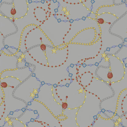 DP-1008-506-HEATHERGREY-CORAL-PRINTED FRENCH TERRY 63%POLY  33%RAYON  4% SPANDEX