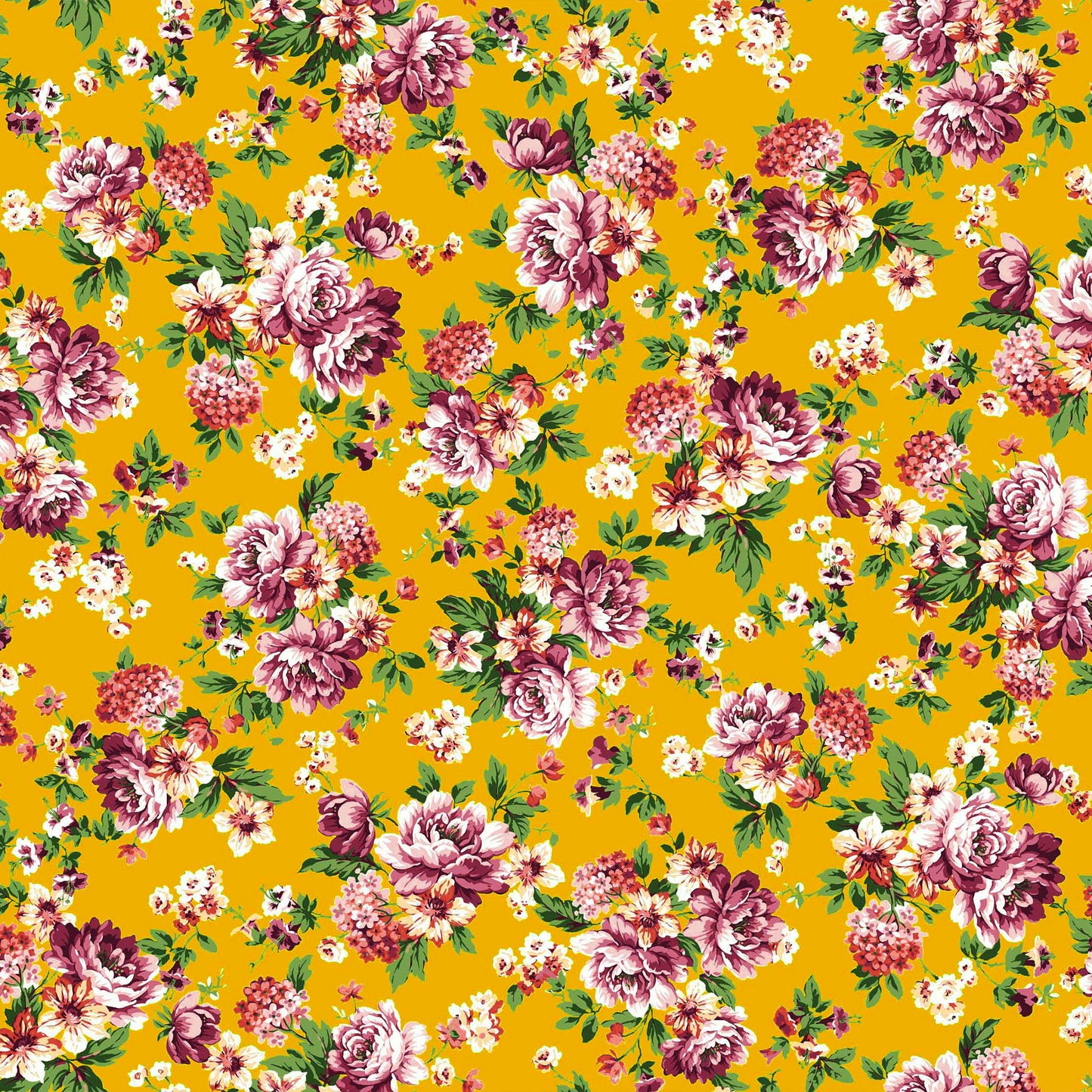 DP-1051-504-GOLD-PINK - PRINTED WOOL DOBBY 100% POLYESTER