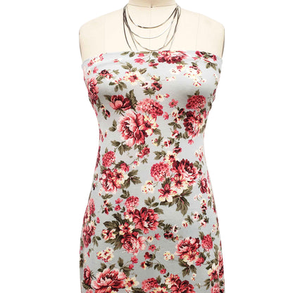 DP-1051-506-PALE-BLUE-ROSE-PRINTED FRENCH TERRY 63%POLY 33%RAYON  4% SPANDEX