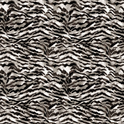 DP-1058-756-HC-SILVER-IRON - PRINTED HACCI BRUSHED 97% POLY 3% SPANDEX