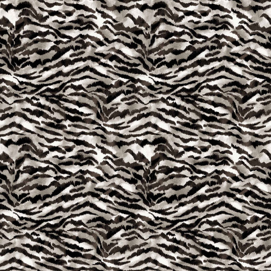 DP-1058-756-HC-SILVER-IRON - PRINTED HACCI BRUSHED 97% POLY 3% SPANDEX