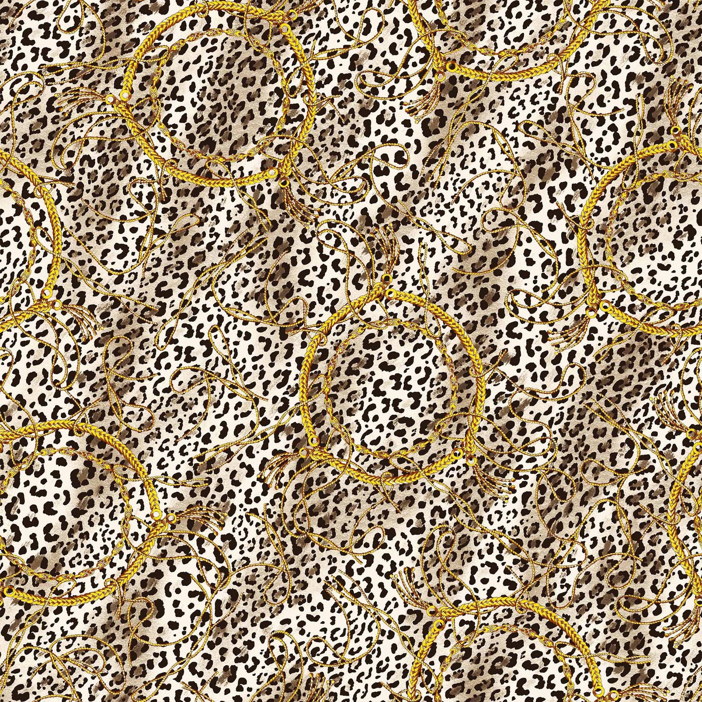 DP-1066-703-NEUTRAL-GOLD - PRINTED TWIST CREPE 92% POLY 8% SPANDEX