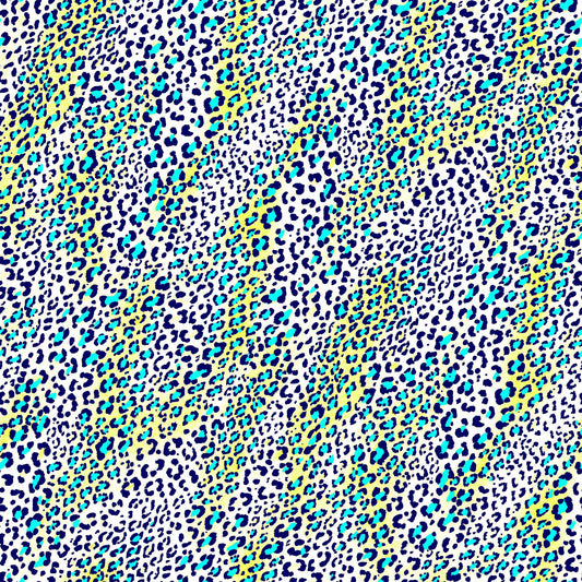 DP-1067-703-NAVY-CHARTREUSE - PRINTED TWIST CREPE 92% POLY 8% SPANDEX