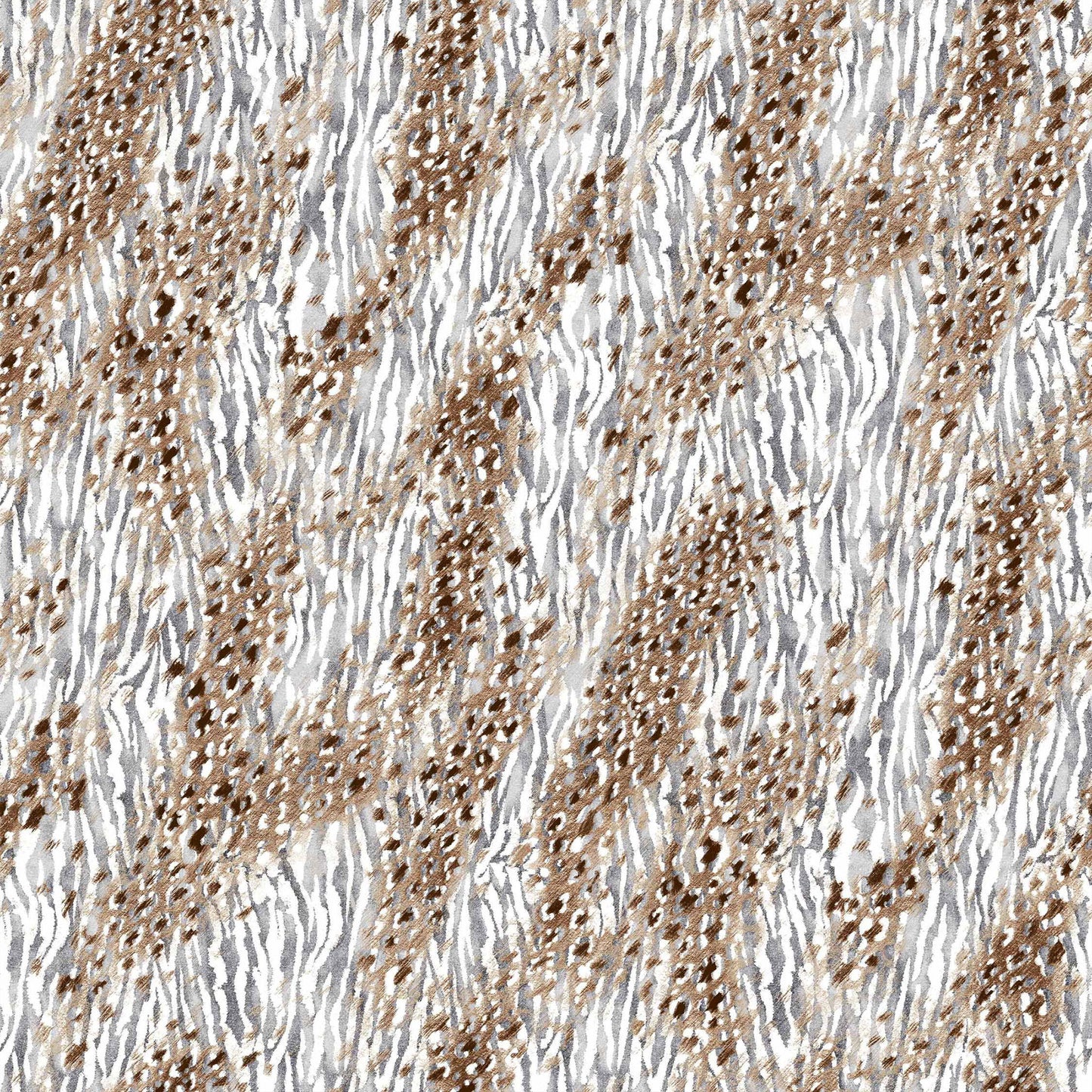 DP-1068-703-OFFWHITE-GREY - PRINTED TWIST CREPE 92% POLY 8% SPANDEX