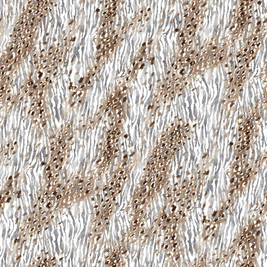 DP-1068-703-OFFWHITE-GREY - PRINTED TWIST CREPE 92% POLY 8% SPANDEX