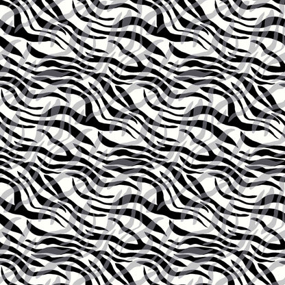 DP-1093-504-OFFWHITE-BLACK - PRINTED WOOL DOBBY 100% POLYESTER