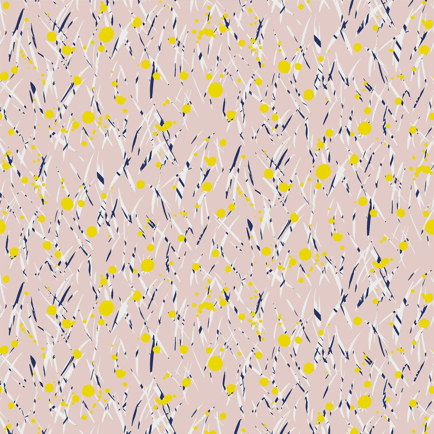 DP-1112-504-PEARL-BLUSH-YELLOW - PRINTED WOOL DOBBY 100% POLYESTER