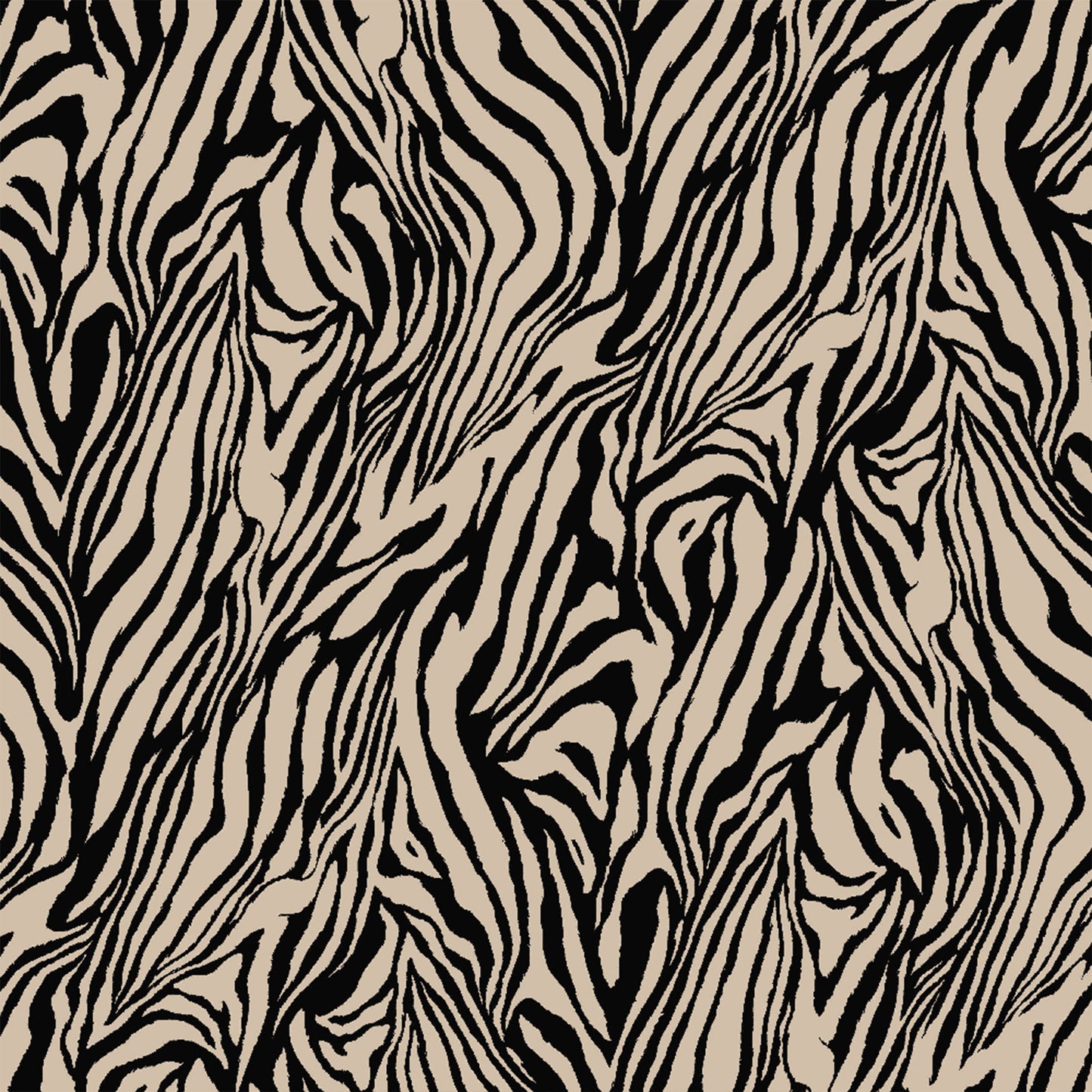 DP-1145-713-BLACK-TAN - PRINTED ICE VELVET 95% POLY 5% SPANDEX