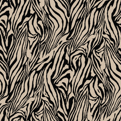 DP-1145-713-BLACK-TAN - PRINTED ICE VELVET 95% POLY 5% SPANDEX