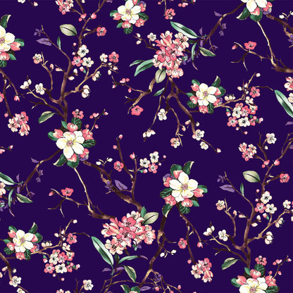 DP-1150-754-MIDNIGHT-BLUE-GUAVA - PRINTED POLY MOROCCAN 100% POLY